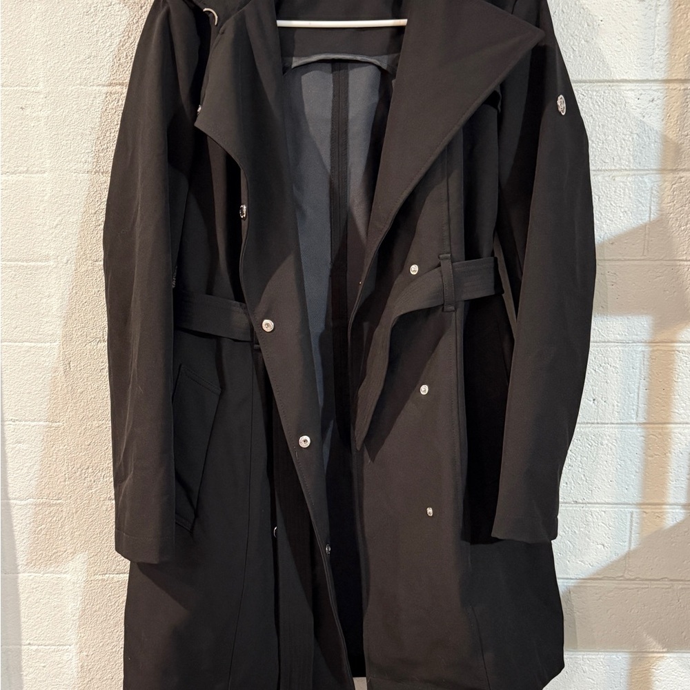Calvin Klein Black Jacket with White Accents